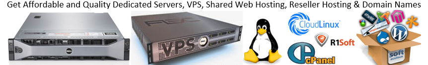 Dedicated servers VPS Reseller Web Hosting and Domain names
